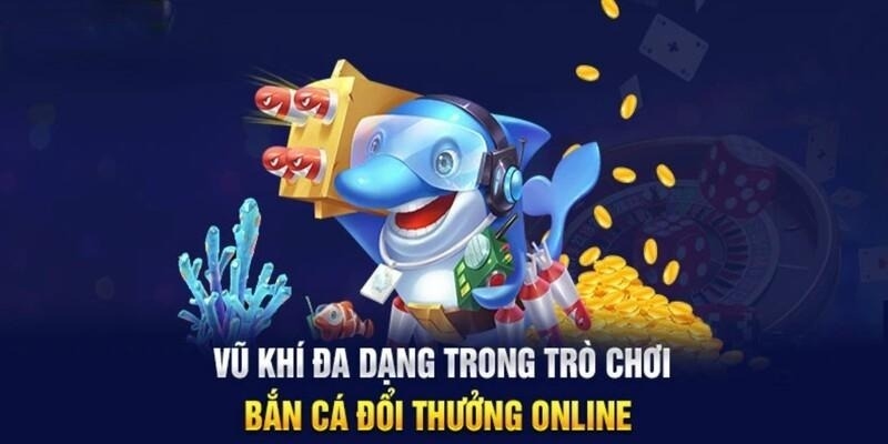 những loại súng xuất hiện trong game bắn cá